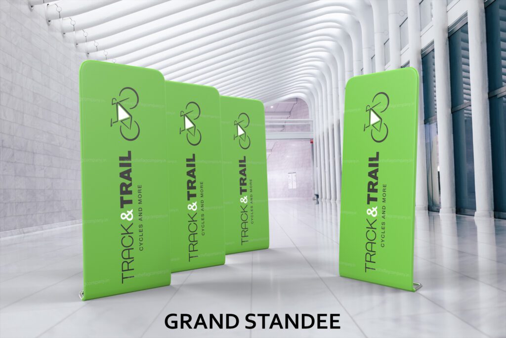 Grand standee - Seher Flags