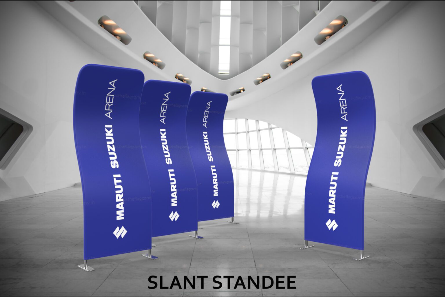 Slant Standee - Seher Flags